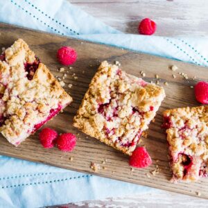 Raspberry Crumble Pie