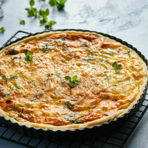 Ham & Cheese Quiche