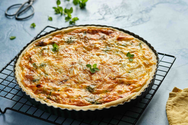 Ham & Cheese Quiche